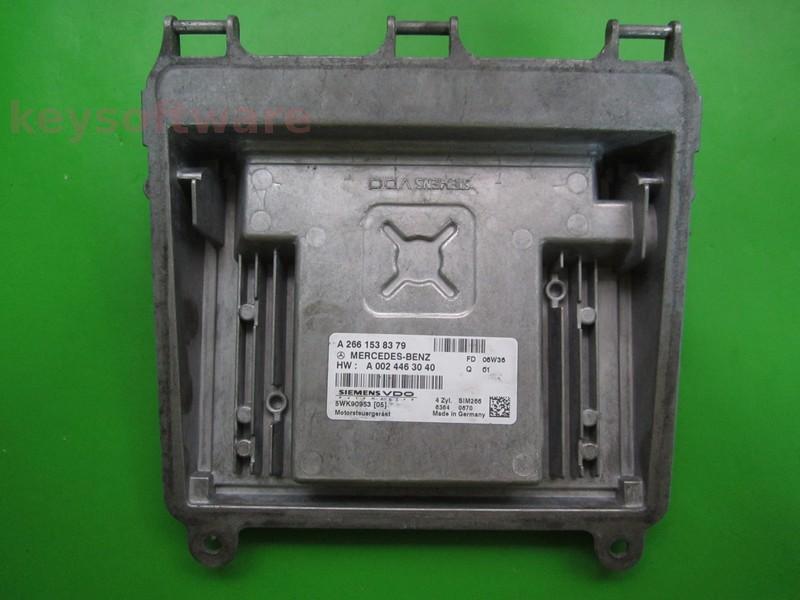 ECU Mercedes B 2.0 A2661538379 SIM266