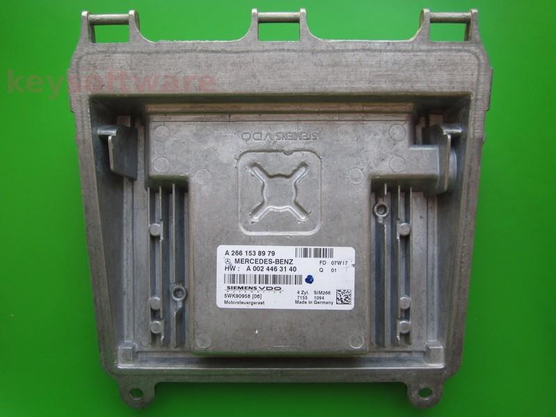 ECU Mercedes B 1.5 A2661538979 SIM266 W245