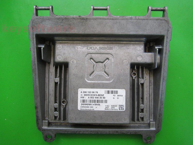 ECU Mercedes B 2.0 A2661539679 SIM266