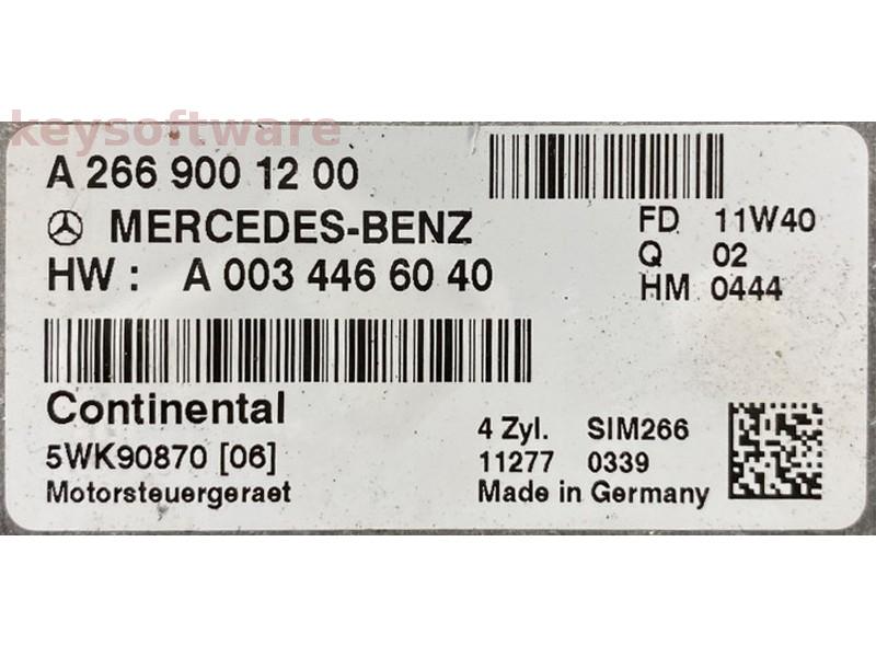 ECU Mercedes E 2.2D A2669001200 SIM266 {