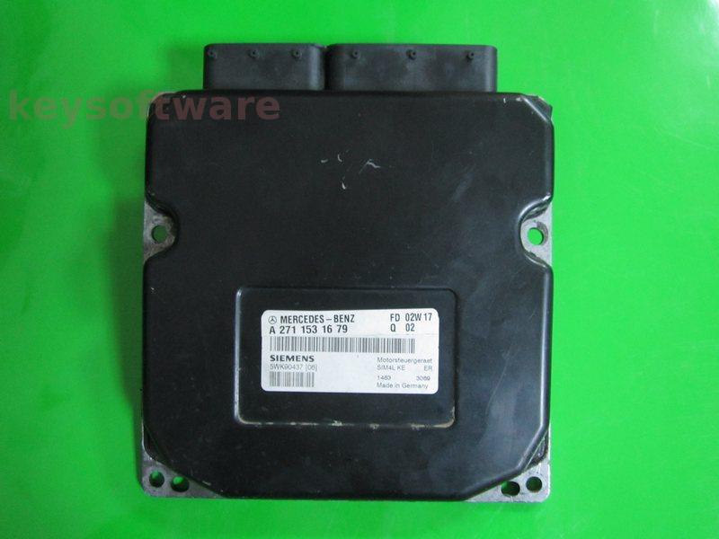 ECU Mercedes C 2.0 A2711531679 5WK90437 SIM4L KE W203 {