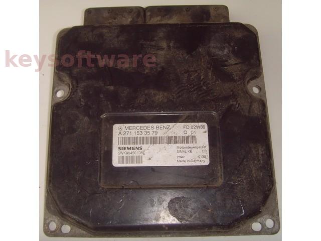 ECU Mercedes C 1.8 A2711533579 5WK90450 SIM4L KE W203 {