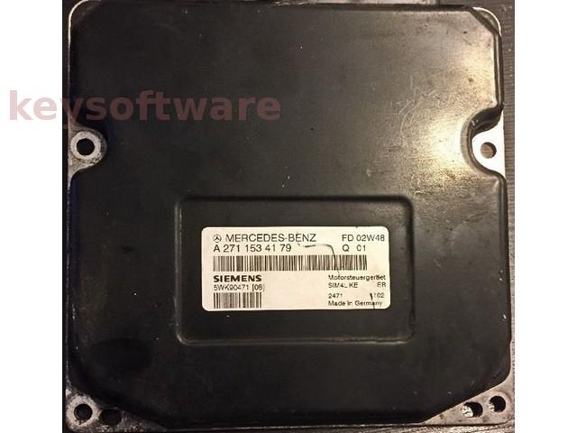 ECU Mercedes C 1.8 A2711534179 5WK90471 SIM4L KE W203 {