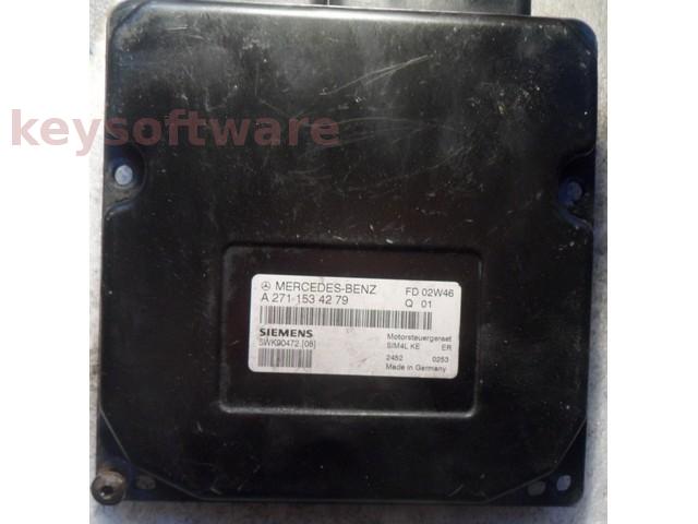 ECU Mercedes C 2.0 A2711534279 5WK90472 SIM4L KE W203 {
