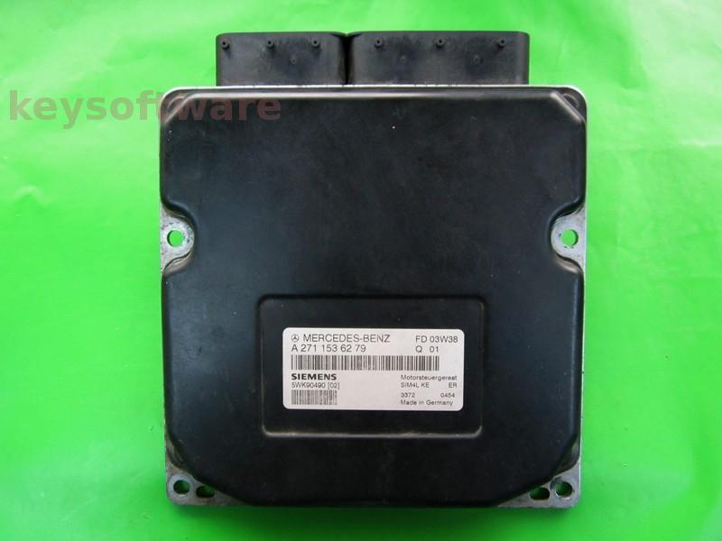ECU Mercedes C 2.0 A2711536279 5WK90490 SIM4L KE W203 {