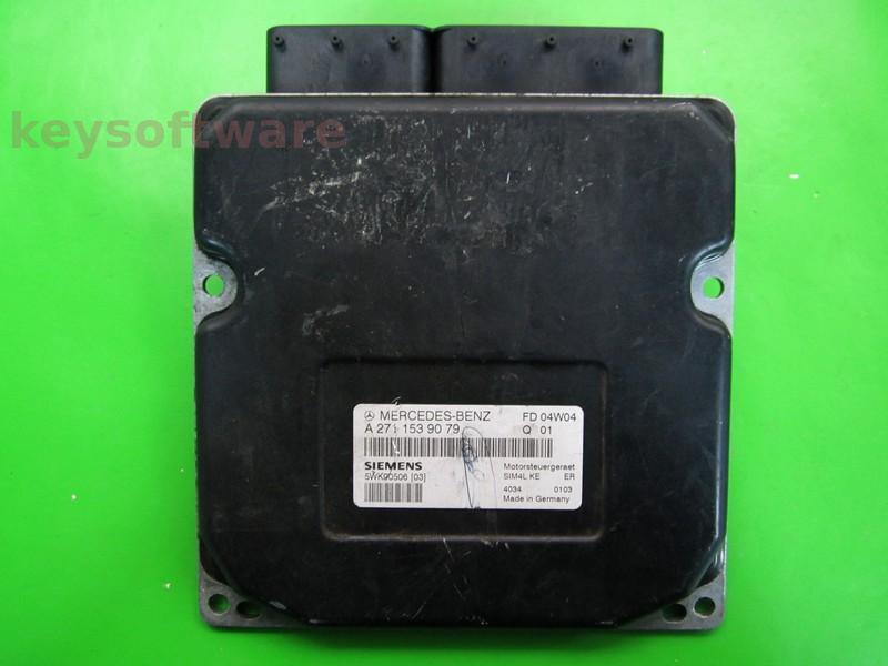 ECU Mercedes C 1.8 A2711539079 5WK90506 SIM4L KE W203