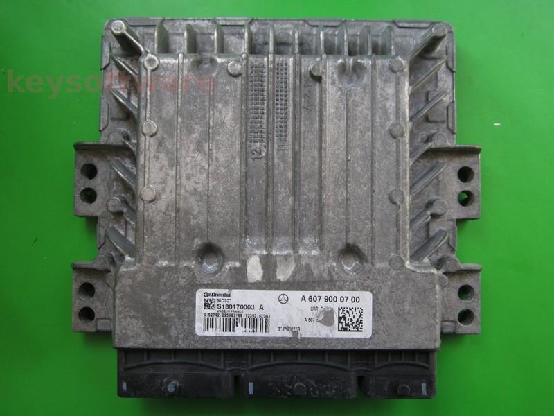 ECU Mercedes A 1.5CDI A6079000700 SID307 W176