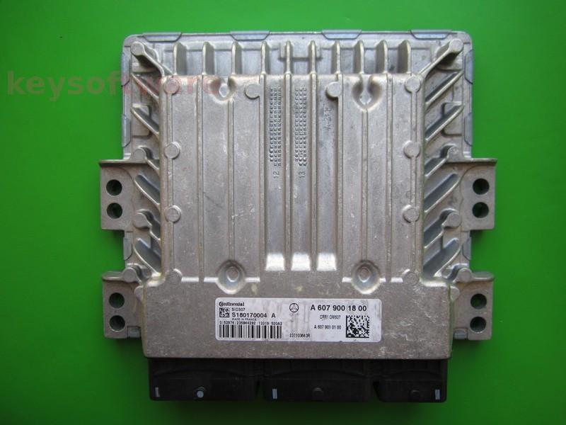 ECU Mercedes A 1.5CDI A6079001800 SID307 W176