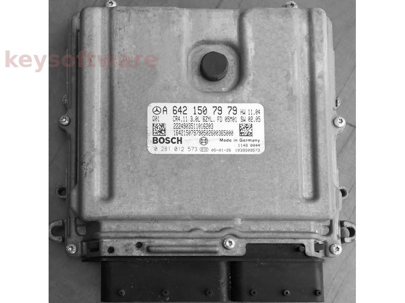 ECU Mercedes CLK 3.0CDI A6421507979 0281012573 CR4.11 EDC16CP31