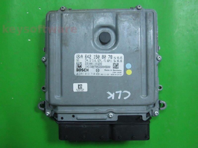 ECU Mercedes CLS 3.0CDI A6421508078 0281013710 EDC16CP31 {