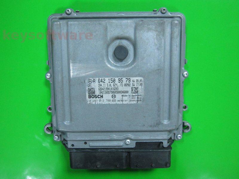 ECU Mercedes CLK 3.0CDI A6421509579 0281012780 CR4.11 EDC16CP31