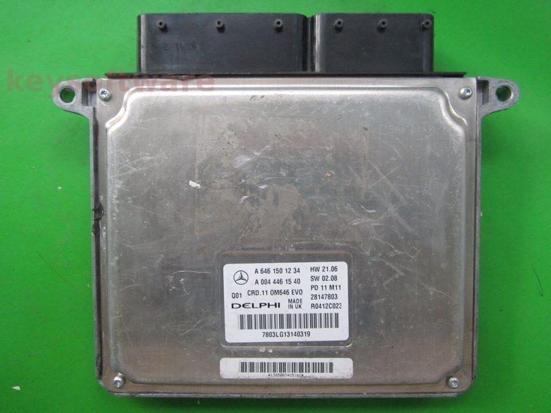 ECU Mercedes E 2.2CDI A6461501234 28147803 CRD.11