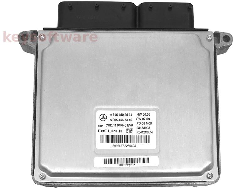 ECU Mercedes C 2.2CDI A6461502634 28158998 CRD.11 W204 {