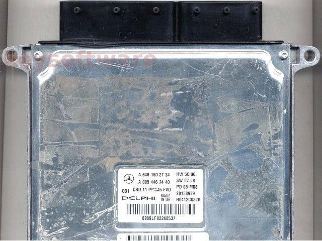 ECU Mercedes C 2.2CDI A6461502734 28158989 CRD.11 W204