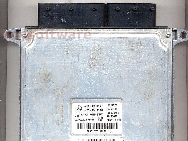 ECU Mercedes E 2.2CDI A6461505877 28093600 CRD.11 W211