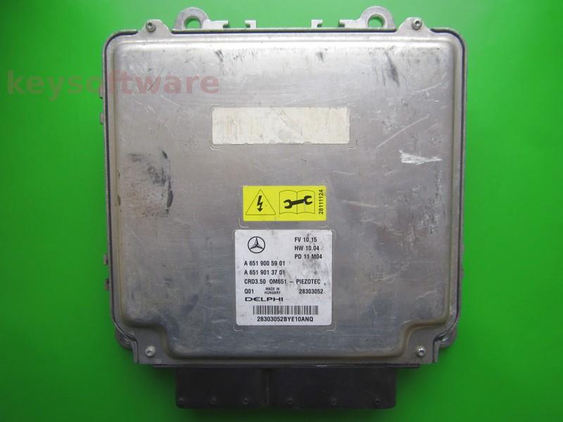 ECU Mercedes E 2.2CDI A6519005901 28303052 CRD3.50 W212