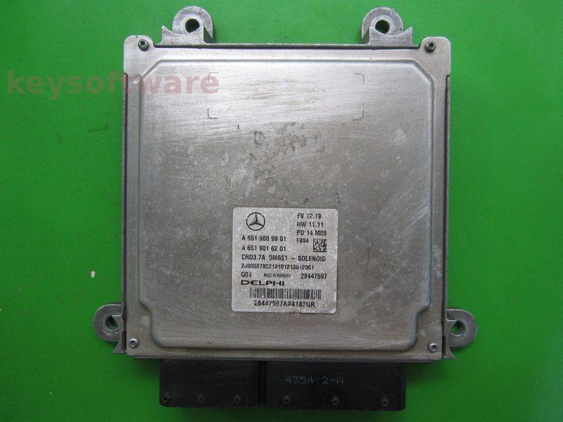 ECU Mercedes E 2.2CDI A6519009901 28447597 CRD3.7A W212