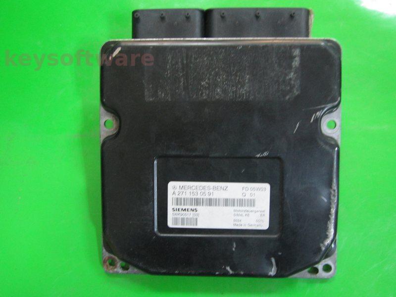 ECU Mercedes C 1.8 A2711530591 5WK90517 SIM4L KE
