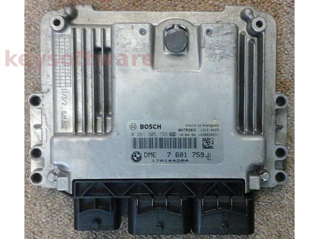 ECU Mini Cooper 1.6 DME7601759 0261S05793 MEV17.2 {
