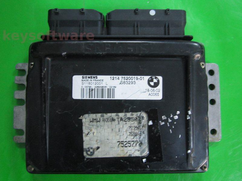 ECU Mini Cooper 1.6 7525770 S118012001L EMS2