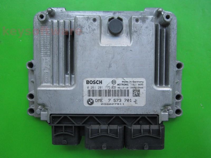 ECU Mini Cooper 1.6 DME7573701 0261201775 MEV17.2 {+