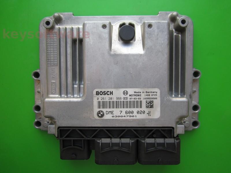 ECU Mini Cooper 1.6 DME7600020 0261201966 MEV17.2 }