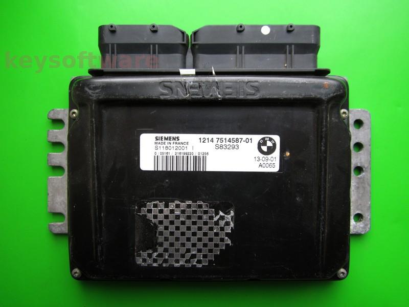 ECU Mini Cooper 1.6 7514587 S118012001I EMS2