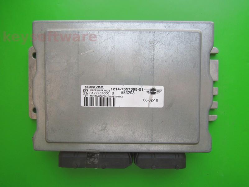 ECU Mini Cooper 1.6 7557395 S122237006B EMS5150