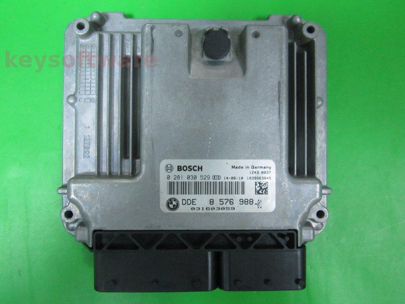 ECU Mini Cooper 1.6D DDE8576988 0281030529 EDC17C50