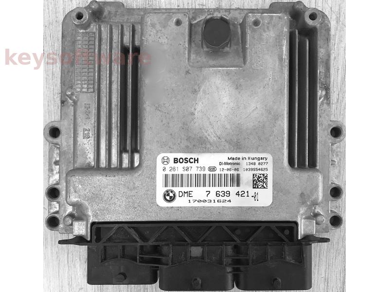 ECU Mini Cooper S 1.6 DME7639421 0261S07739 MEVD17.2.7