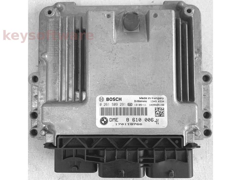 ECU Mini Cooper Countryman 1.6 DME8610006 0261S09291 MEVD17.2.2