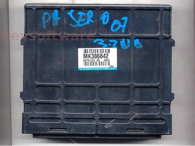 ECU Mitsubishi Pajero 3.2 MK386842 E6T01072
