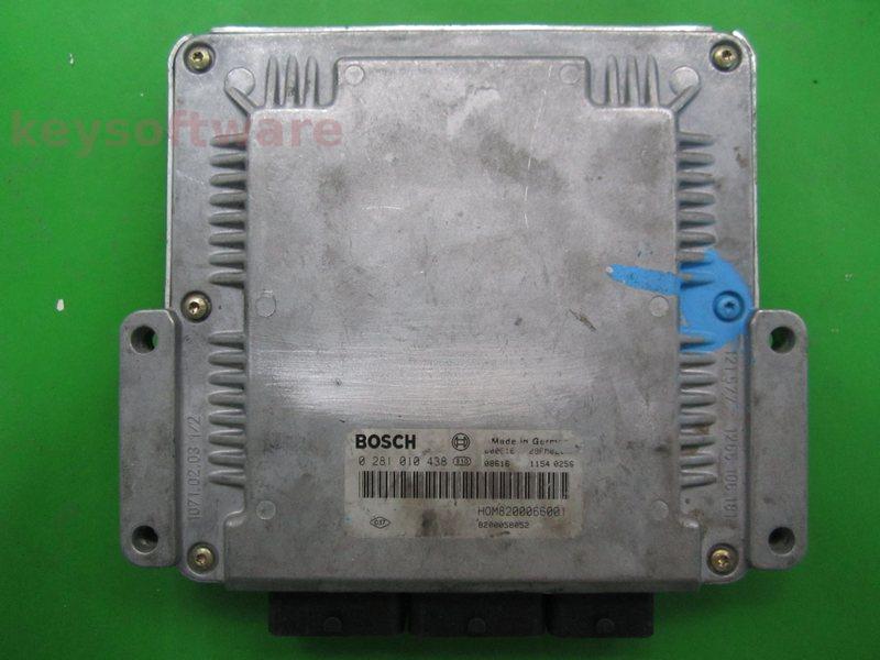 ECU Mitsubishi Space Star 1.9DID 8200066001 0281010438 EDC15C3