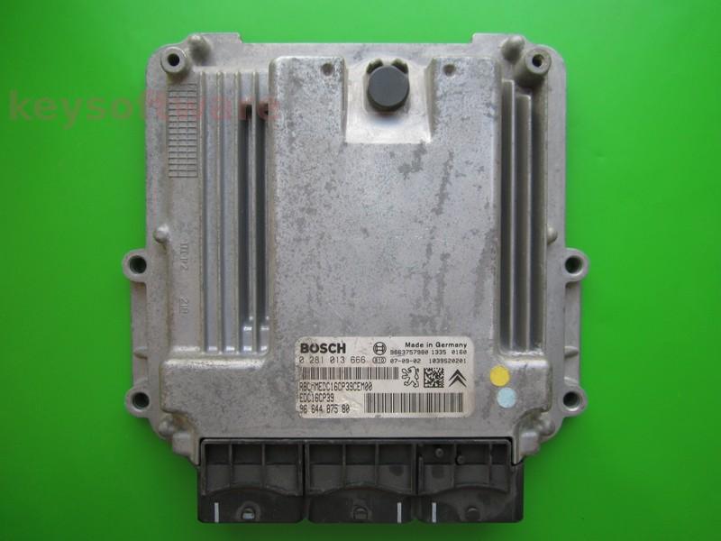 ECU Mitsubishi Outlander 2.2HDI 9664487580 0281013666 {