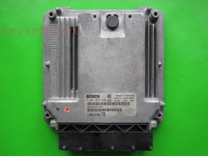 ECU Mitsubishi Outlander 2.2DID 1860A578 0281013890 EDC16U31 BSY