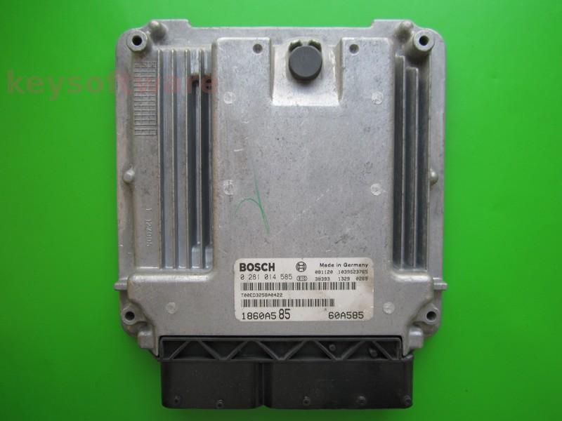 ECU Mitsubishi Lancer 2.0DID 1860A585 0281014585 EDC16U31