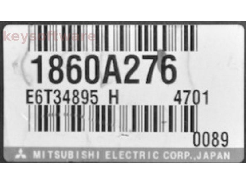 ECU Mitsubishi Lancer 1860A276 E6T34895 {