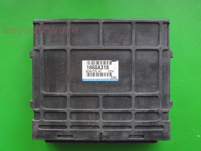 ECU Mitsubishi Lancer 1.6 1860A318 E6T41779