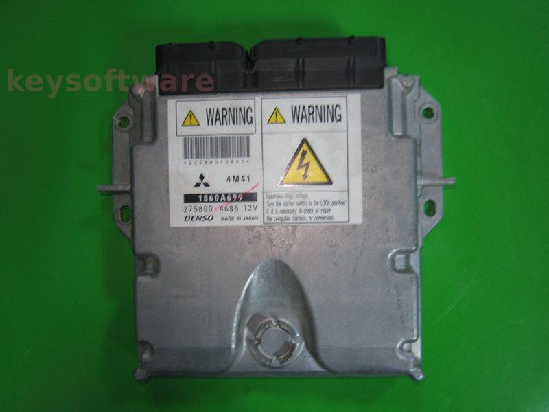 ECU Mitsubishi Pajero 3.2DID 1860A699 275800-4685 4M41