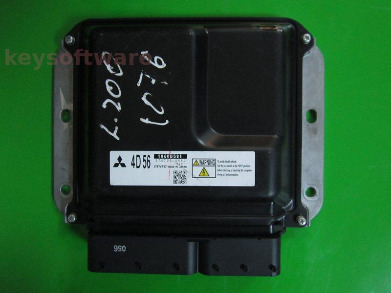 ECU Mitsubishi L200 2.5DID 1860B581 275700-0560 4D56