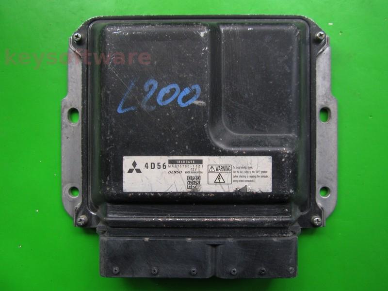ECU Mitsubishi L200 2.5DID 1860B698 MA275700-1331 4D56 +