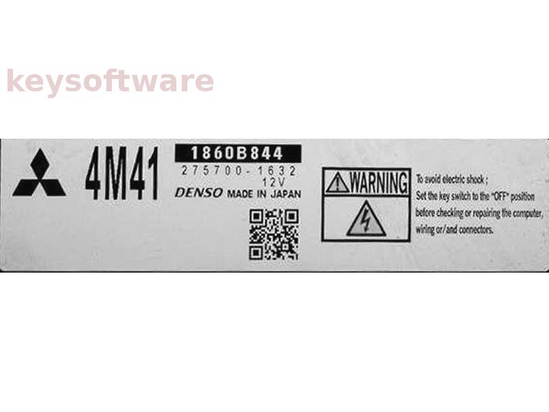 ECU Mitsubishi Pajero 3.2DID 1860B844 275700-1632 4M41 {