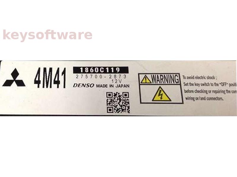 ECU Mitsubishi Pajero 3.2DID 1860C119 275700-2873 4M41 {