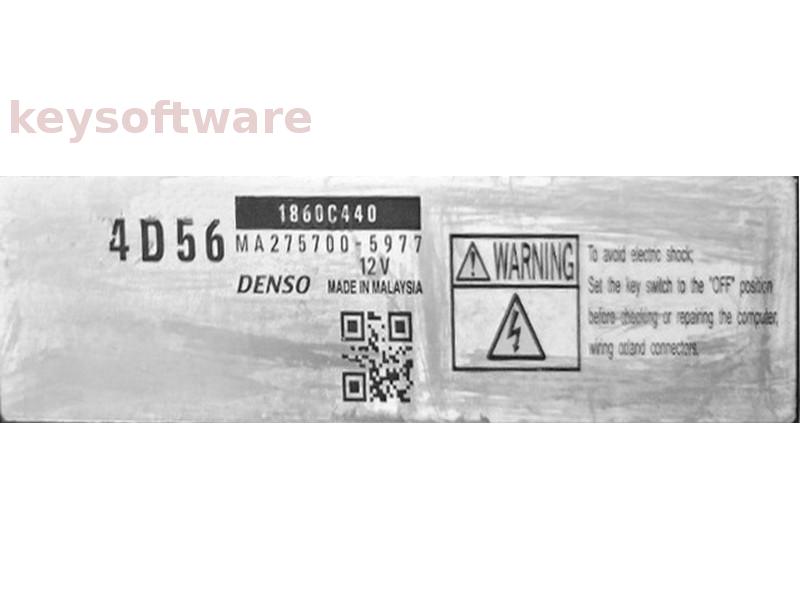 ECU Mitsubishi L200 2.5DID 1860C440 275700-5977 4D56
