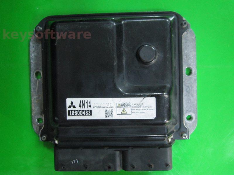 ECU Mitsubishi ASX 2.2DID 1860C483 275700-4802 4N14