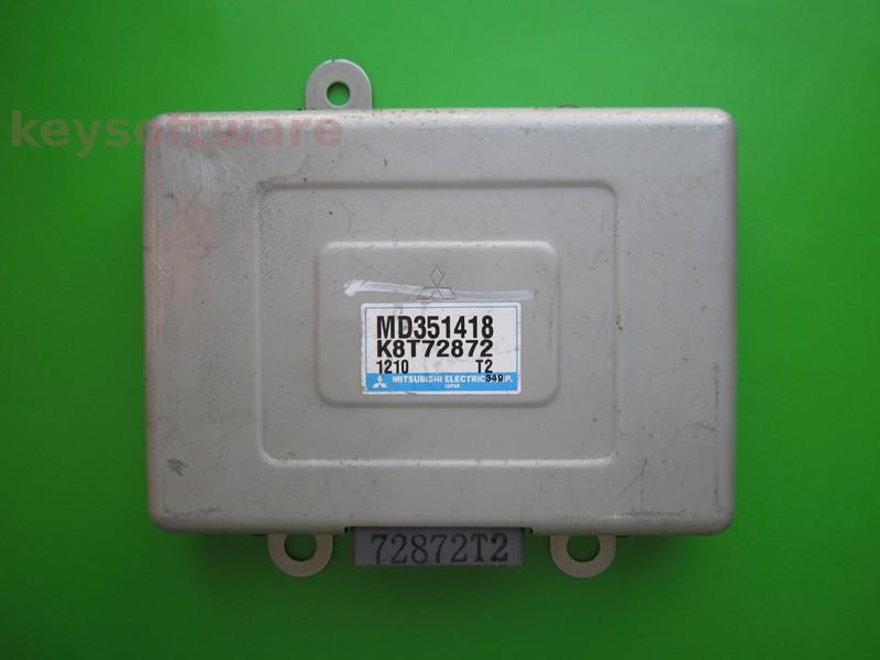 ECU Mitsubishi L200 2.5DID MD351418 K8T72872