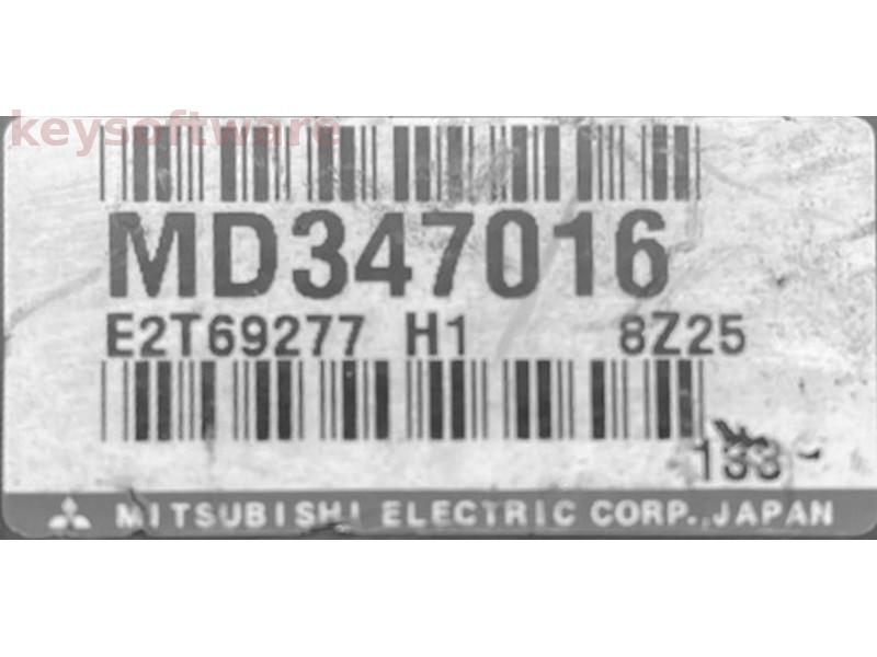 ECU Mitsubishi Colt 1.3 MD347016 E2T69277 H1