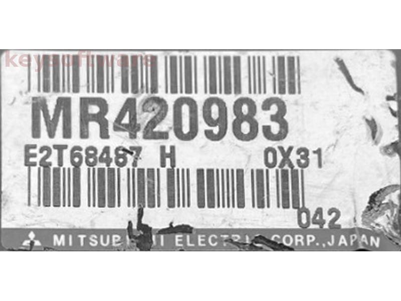 ECU Mitsubishi Carisma 1.6 MR420983 E2T68487H {