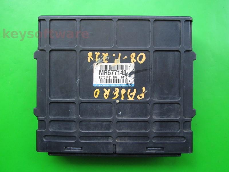 ECU Mitsubishi Pajero 2.5TD MR577140 E6T01481