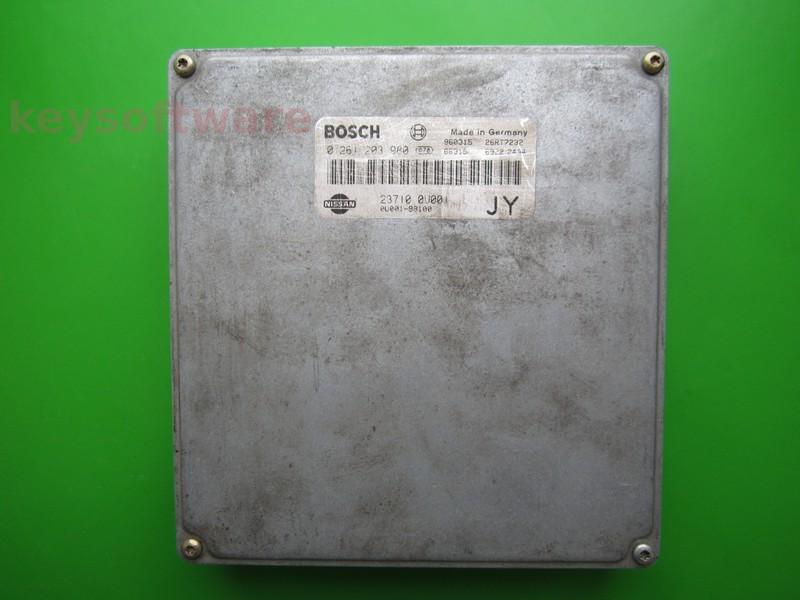 ECU Nissan Micra 1.0 23710 0U001 0261203980 JY M1.9.5